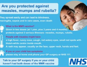 Are you protected against Measles, Mumps and Rubella?