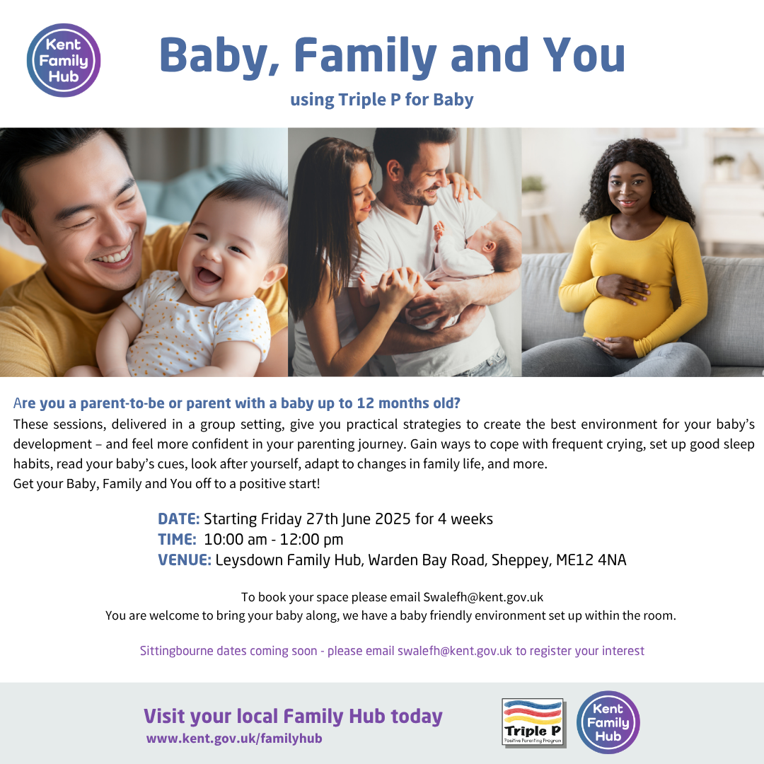 Are you a parent-to-be or a parent with a baby up to 12 months old?